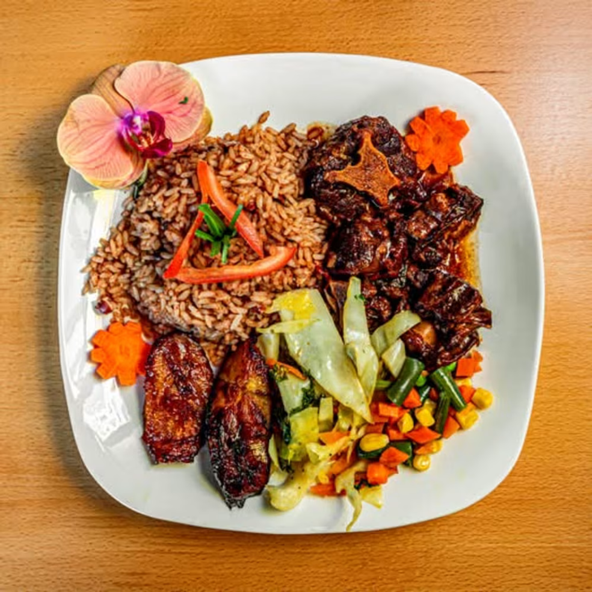 Oxtail with Butter Beans